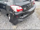2018 Mitsubishi Mirage Es Черный vin: ML32A3HJ0JH003569