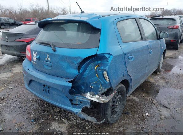 ML32A3HJ0LH000268 2020 MITSUBISHI MIRAGE Синий Задняя правая четверть