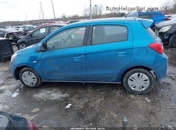 ML32A3HJ0LH000268 2020 MITSUBISHI MIRAGE Синий Панорамный вид салона 360°