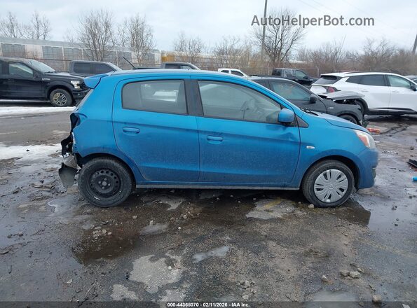 ML32A3HJ0LH000268 2020 MITSUBISHI MIRAGE Синий Вид задней части салона