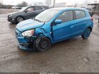 2017 Mitsubishi Mirage Es Синий vin: ML32A3HJ1HH020049