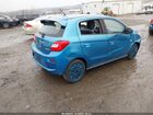 2017 Mitsubishi Mirage Es Синий vin: ML32A3HJ1HH020049