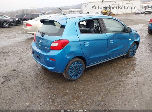ML32A3HJ1HH020049 2017 MITSUBISHI MIRAGE Синий Задняя правая четверть