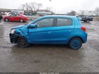 2017 Mitsubishi Mirage Es Синий vin: ML32A3HJ1HH020049