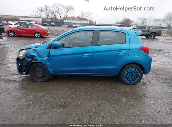 ML32A3HJ1HH020049 2017 MITSUBISHI MIRAGE Синий Панорамный вид салона 360°