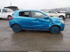 2017 Mitsubishi Mirage Es Синий vin: ML32A3HJ1HH020049