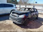 2018 Mitsubishi Mirage Es Черный vin: ML32A3HJ4JH011979