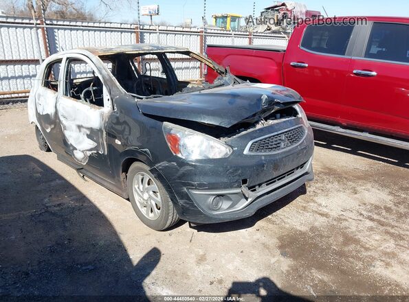 ML32A3HJ4JH011979 2018 MITSUBISHI MIRAGE Черный Передняя правая четверть