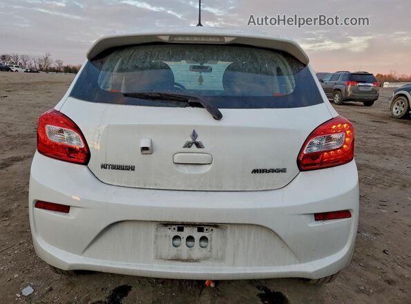 ML32A3HJ4KH015502 2019 MITSUBISHI MIRAGE Белый Вид сзади