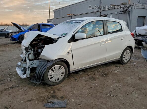 ML32A3HJ4KH015502 2019 MITSUBISHI MIRAGE Белый Передняя левая четверть