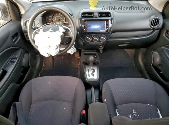 ML32A3HJ4KH015502 2019 MITSUBISHI MIRAGE Белый Вид панели приборов
