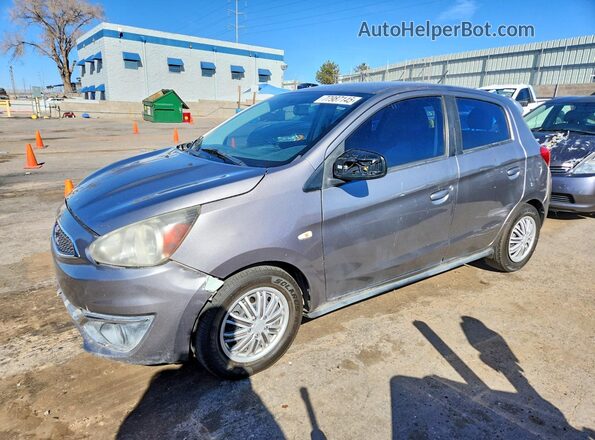 ML32A3HJ6HH016840 2017 MITSUBISHI MIRAGE Серебряный Передняя левая четверть