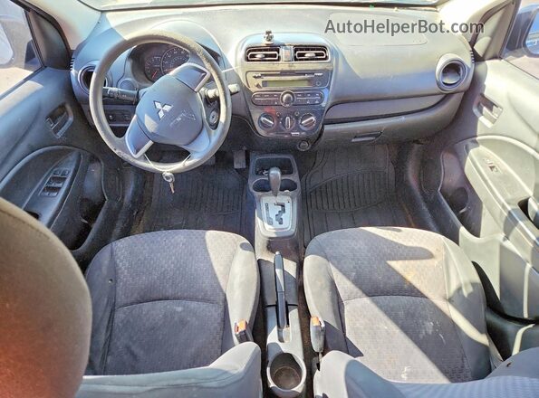 ML32A3HJ6HH016840 2017 MITSUBISHI MIRAGE Серебряный Вид панели приборов