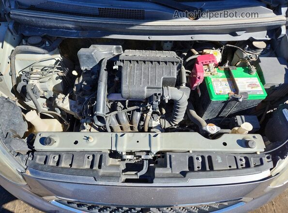 ML32A3HJ6HH016840 2017 MITSUBISHI MIRAGE Серебряный Вид задней части салона