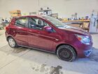 2018 Mitsubishi Mirage Es Burgundy vin: ML32A3HJ6JH002295