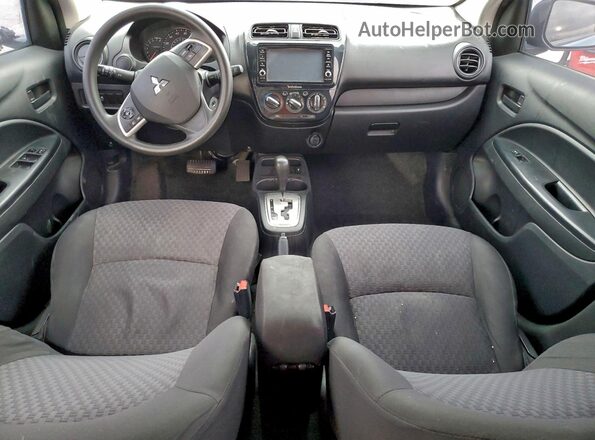 ML32A3HJ6KH008552 2019 MITSUBISHI MIRAGE Синий Вид панели приборов