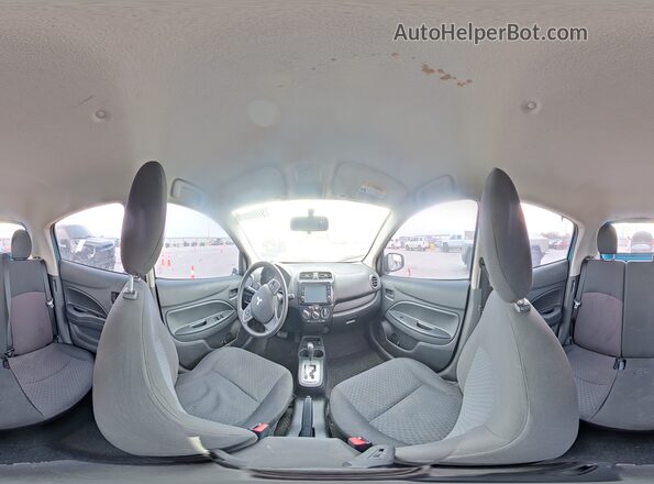 ML32A3HJ6KH008552 2019 MITSUBISHI MIRAGE Синий Панорамный вид салона 360°