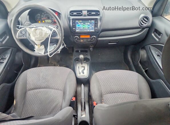 ML32A3HJ6LH010075 2020 MITSUBISHI MIRAGE Серый Вид панели приборов