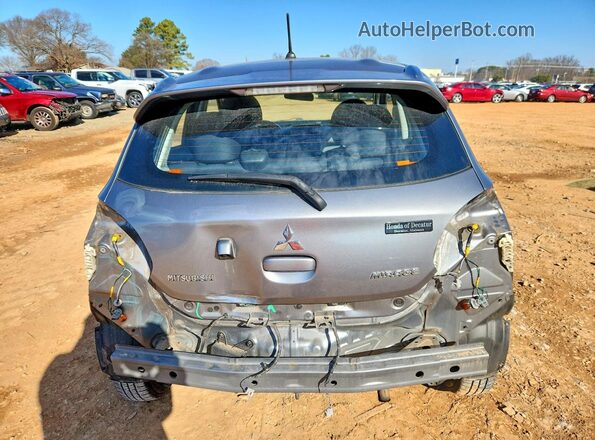 ML32A3HJ7KH015283 2019 MITSUBISHI MIRAGE Gray Widok z tyłu