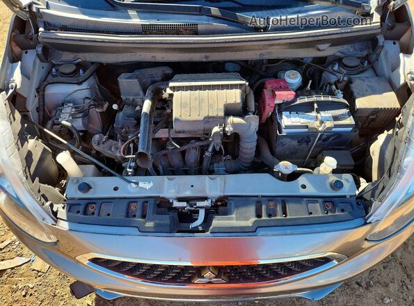 ML32A3HJ7KH015283 2019 MITSUBISHI MIRAGE Gray Widok wnętrza z tyłu