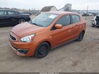 2020 Mitsubishi Mirage Es/se Оранжевый vin: ML32A3HJ7LH011221
