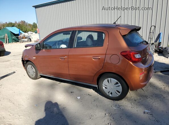 ML32A3HJ9HH015584 2017 MITSUBISHI MIRAGE Оранжевый Задняя левая четверть