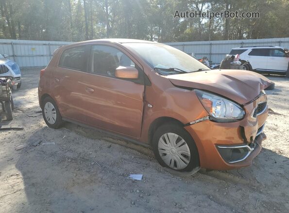 ML32A3HJ9HH015584 2017 MITSUBISHI MIRAGE Оранжевый Передняя правая четверть