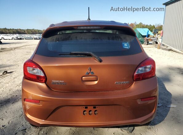 ML32A3HJ9HH015584 2017 MITSUBISHI MIRAGE Оранжевый Вид сзади