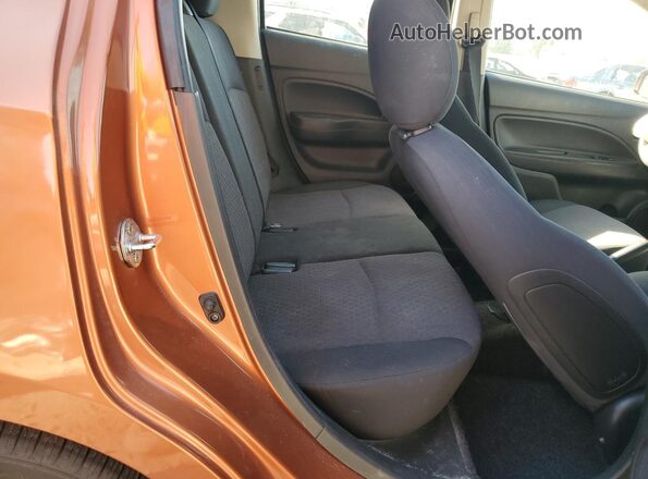 ML32A3HJ9HH015584 2017 MITSUBISHI MIRAGE Оранжевый Вид задних сидений