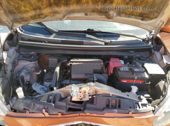 ML32A3HJ9HH015584 2017 MITSUBISHI MIRAGE Оранжевый Вид задней части салона