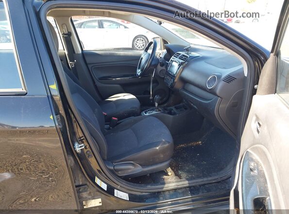 ML32A5HJ4HH001233 2017 MITSUBISHI MIRAGE Черный Вид салона спереди