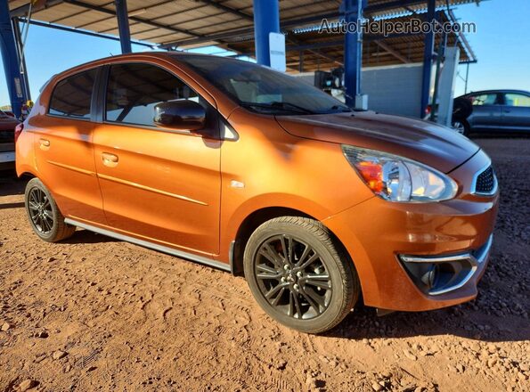 ML32A5HJ8KH015711 2019 MITSUBISHI MIRAGE Оранжевый Передняя правая четверть