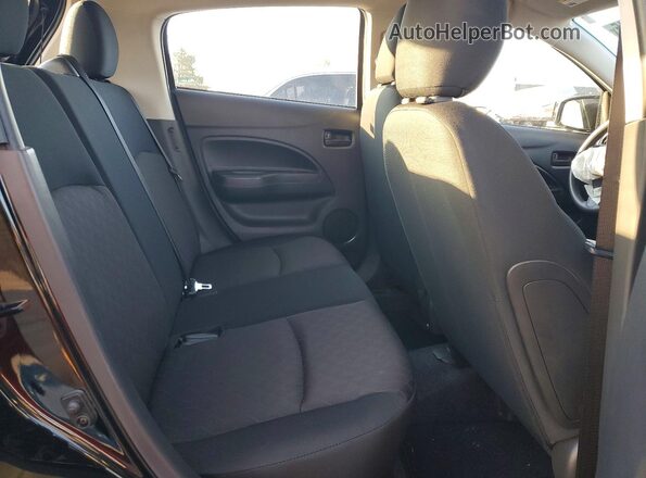 ML32AUHJ0RH034211 2024 MITSUBISHI MIRAGE Black Widok wnętrza z tyłu