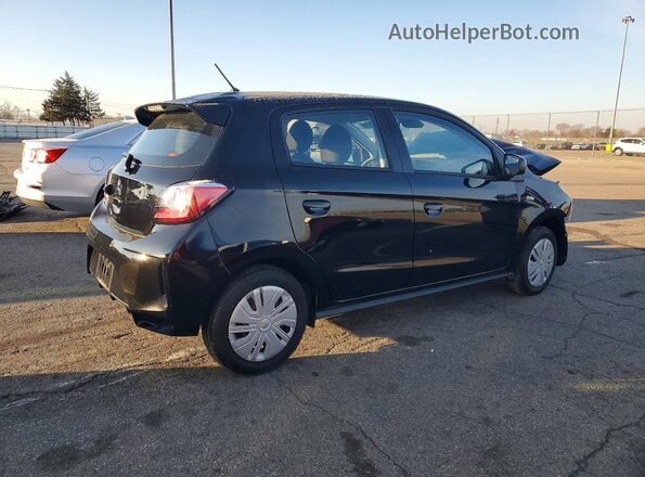 ML32AUHJ0RH034211 2024 MITSUBISHI MIRAGE Black Tył prawy