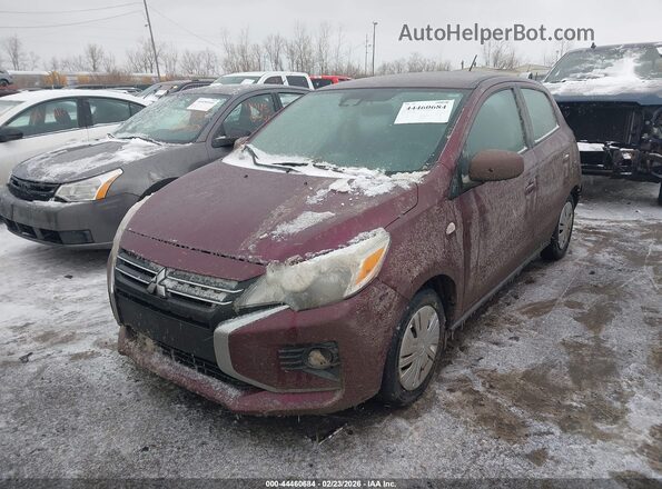 ML32AUHJ1PH004308 2023 MITSUBISHI MIRAGE Фиолетовый Передняя левая четверть