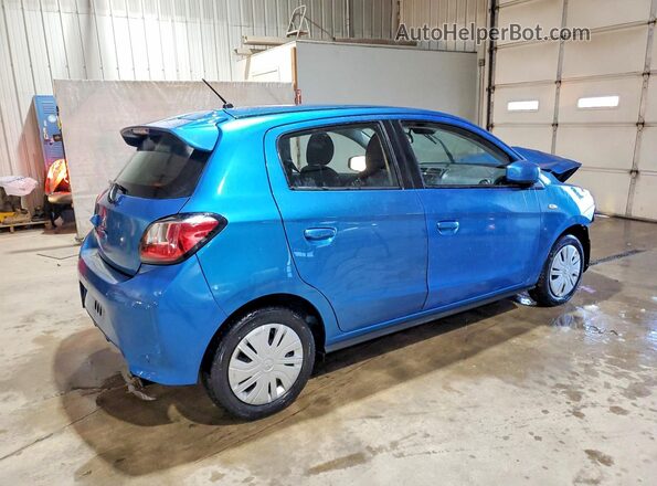 ML32AUHJ7NH008599 2022 MITSUBISHI MIRAGE Blue Tył prawy