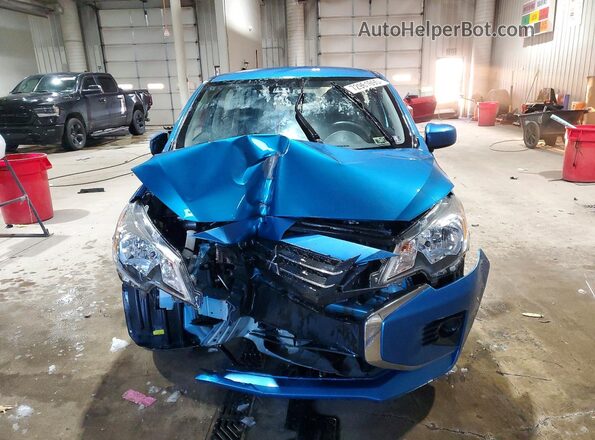 ML32AUHJ7NH008599 2022 MITSUBISHI MIRAGE Blue Widok z przodu