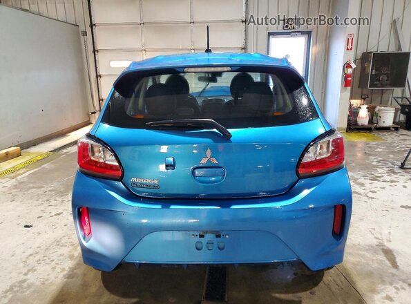 ML32AUHJ7NH008599 2022 MITSUBISHI MIRAGE Blue Widok z tyłu