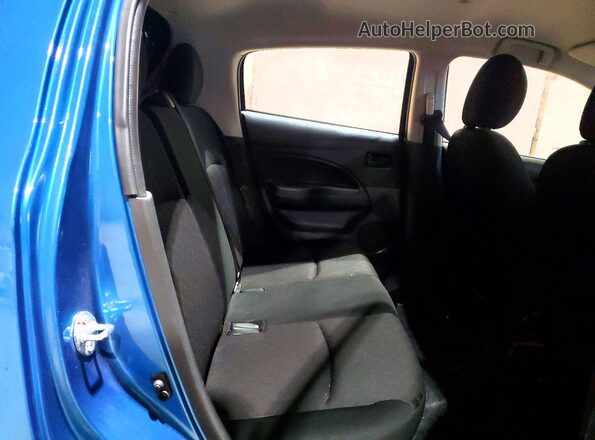 ML32AUHJ7NH008599 2022 MITSUBISHI MIRAGE Blue Widok tylnych siedzeń