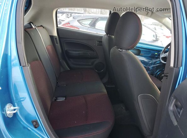 ML32AWHJ5PH003402 2023 MITSUBISHI MIRAGE Blue Widok tylnych siedzeń