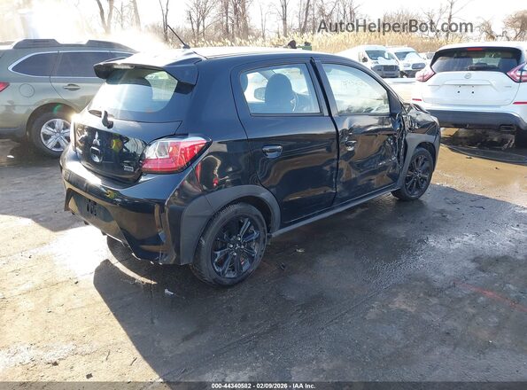 ML32AWHJ7PH001201 2023 MITSUBISHI MIRAGE Black Tył prawy