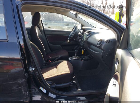 ML32AWHJ7PH001201 2023 MITSUBISHI MIRAGE Black Widok wnętrza z przodu
