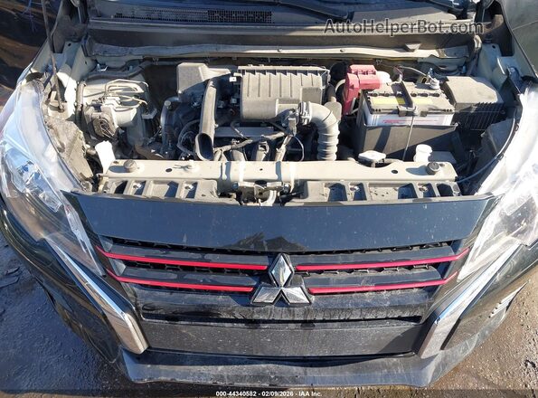 ML32AWHJ7PH001201 2023 MITSUBISHI MIRAGE Black Widok z tyłu