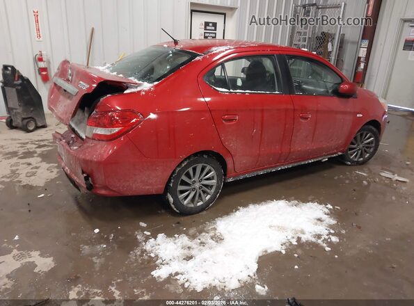 ML32F3FJ1KHF04432 2019 MITSUBISHI MIRAGE G4 Red Tył prawy