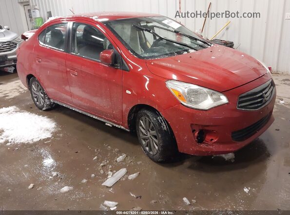 ML32F3FJ1KHF04432 2019 MITSUBISHI MIRAGE G4 Red Przód prawy