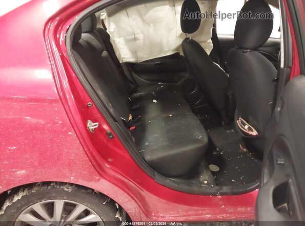 ML32F3FJ1KHF04432 2019 MITSUBISHI MIRAGE G4 Red Widok naklejki z numerem VIN