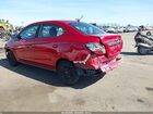 2019 Mitsubishi Mirage G4 Es Бордовый vin: ML32F3FJ1KHF07749
