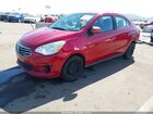 2019 Mitsubishi Mirage G4 Es Бордовый vin: ML32F3FJ1KHF07749