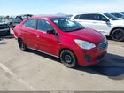 2019 Mitsubishi Mirage G4 Es Бордовый vin: ML32F3FJ1KHF07749