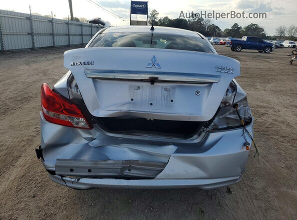 ML32F3FJ1KHF18699 2019 MITSUBISHI MIRAGE Silver Հետևի տեսք